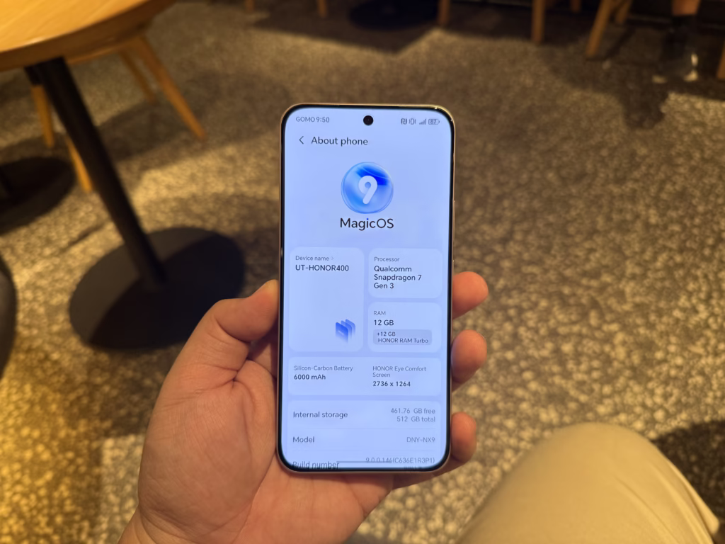 HONOR 400 5G Review - Performance and Software