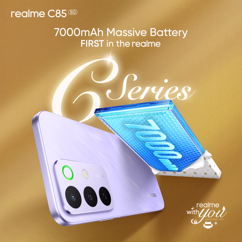 realme C85 5G - 7000 mAh battery