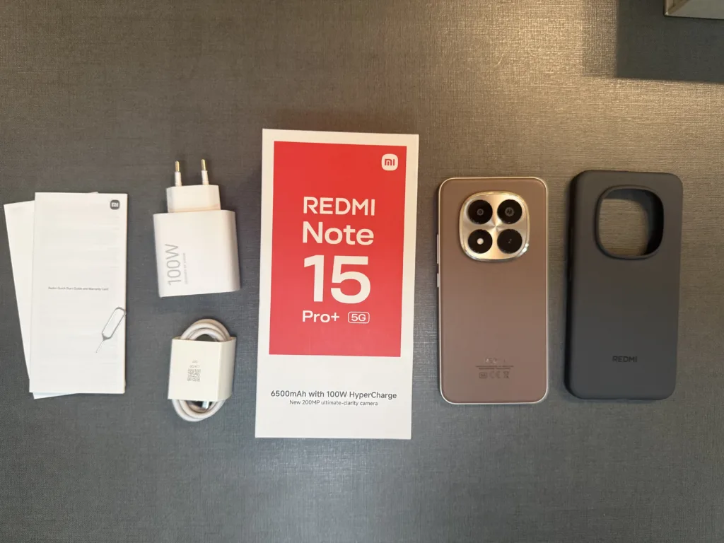 REDMI Note 15 Pro+ 5G Review - Inside the Box