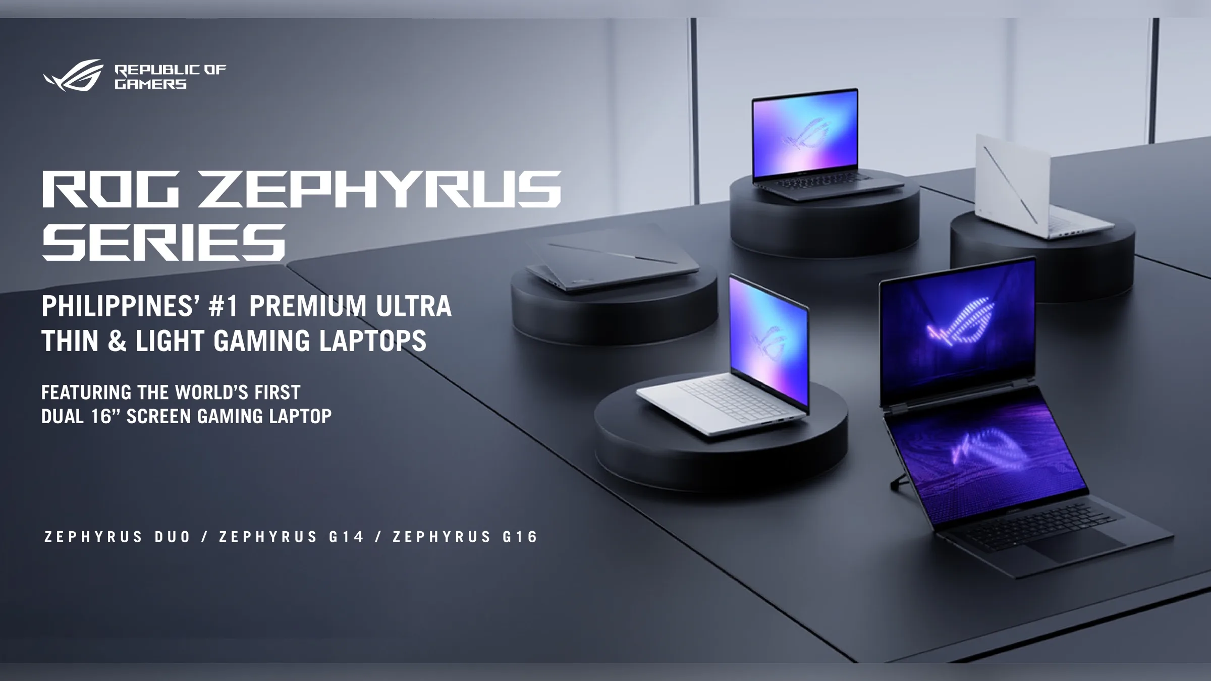 ASUS 2026 ROG Zephyrus Gaming Laptops Header