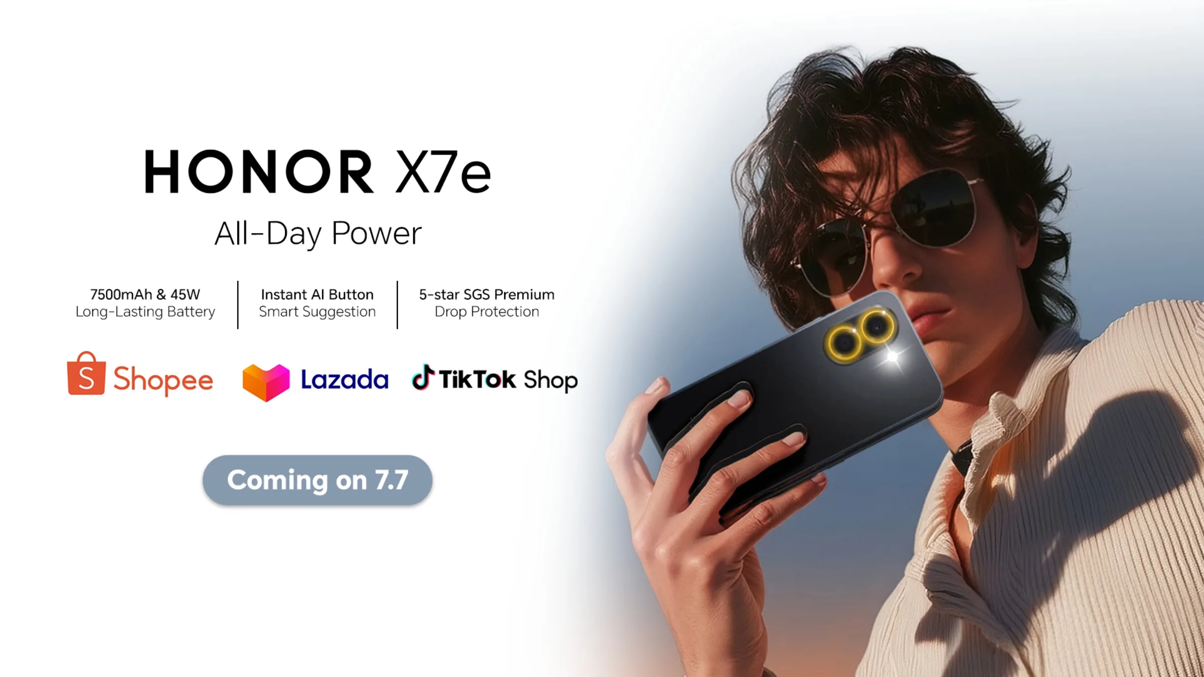 HONOR X7e Philippines Teaser Header