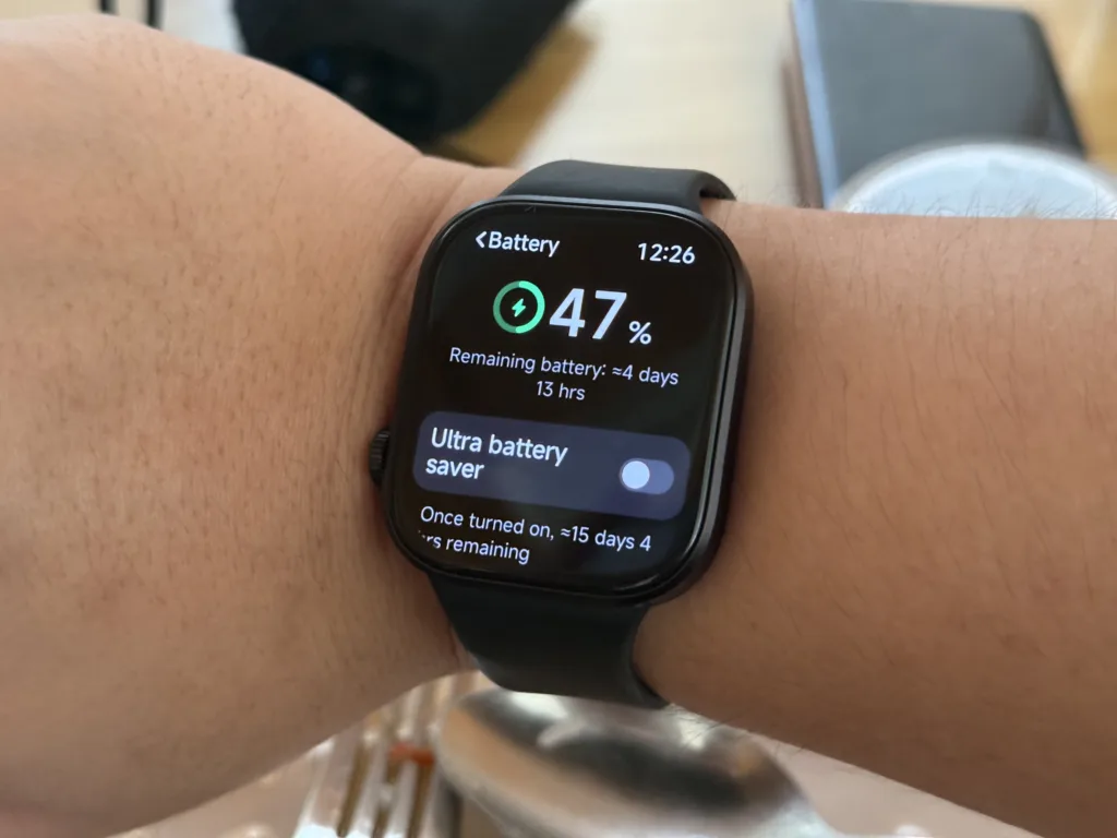 REDMI Watch 6 Review - Battery Life