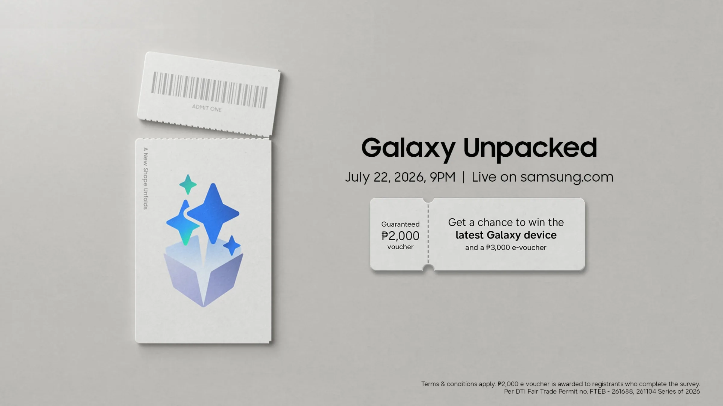Samsung Galaxy Unpacked July 2026 Header
