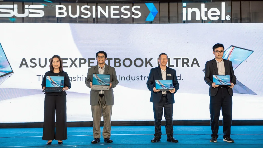 ASUS ExpertBook Ultra Launched in Cebu and Davao - with Intel logo