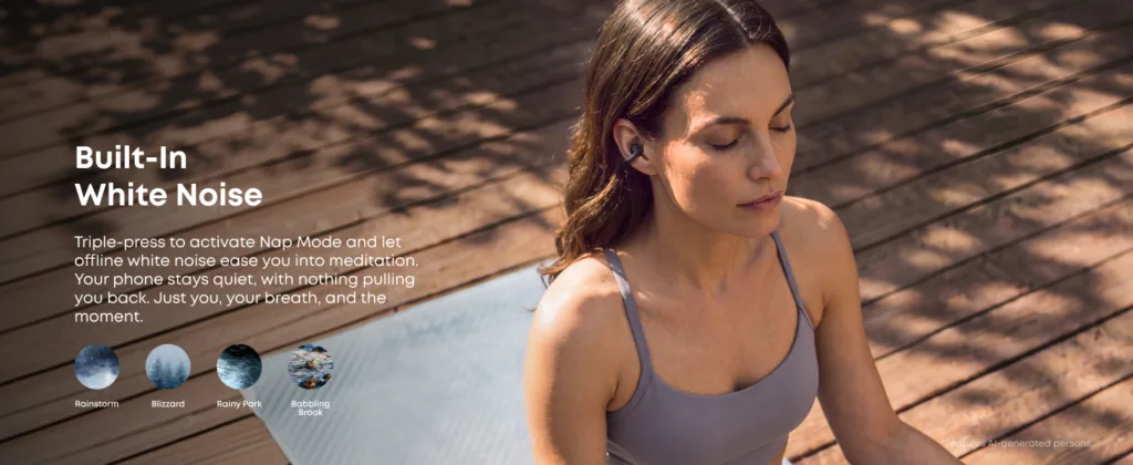 Anker soundcore AeroClip 2 White Noise Yoga