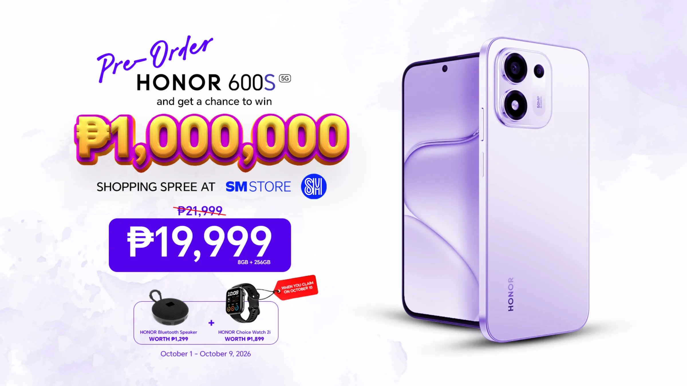HONOR 600S Now in the Philippines for Preorder Info Header
