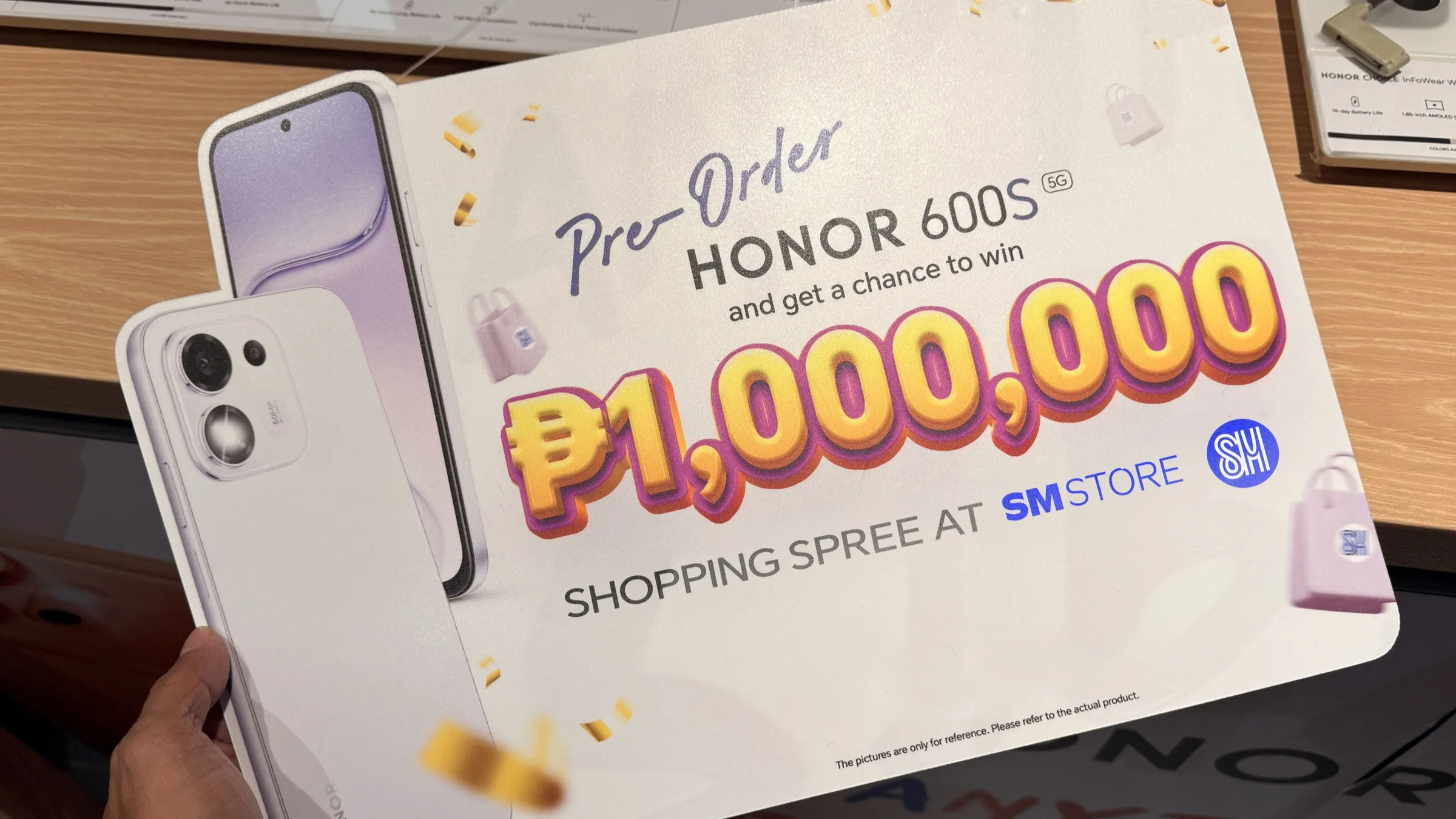 HONOR 600S Preorders PHP 1M Shopping Spree Header